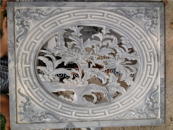 鏤空花窗 古建筑石雕花窗廠(chǎng)家