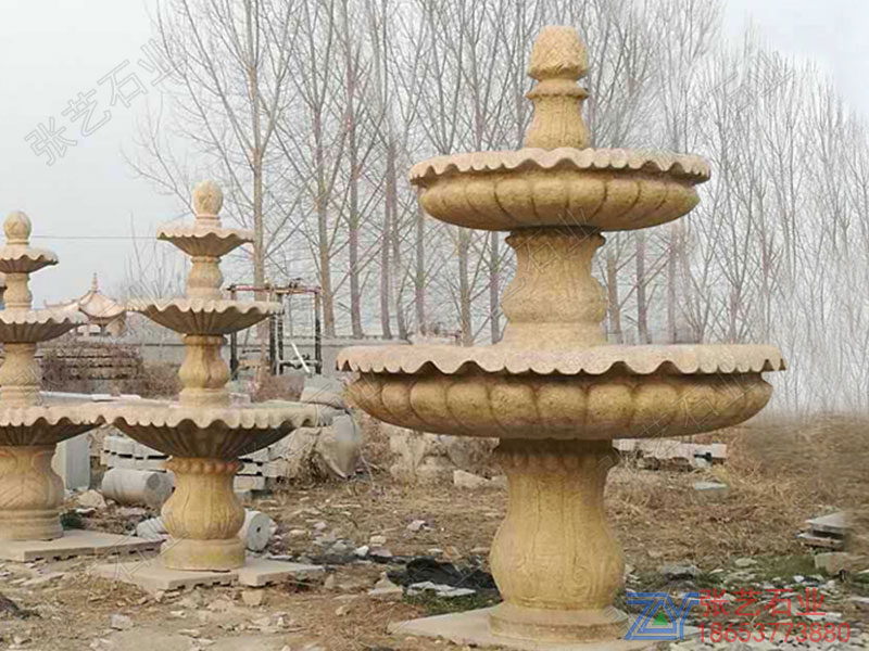 石雕噴泉 