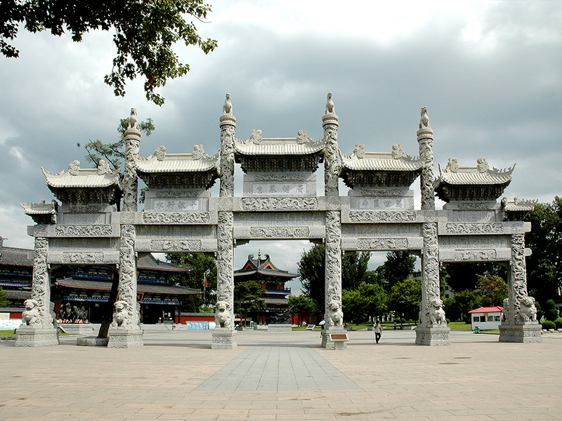 五門(mén)石牌坊 