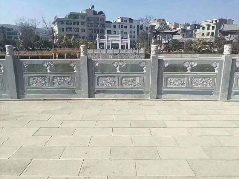石雕欄桿 