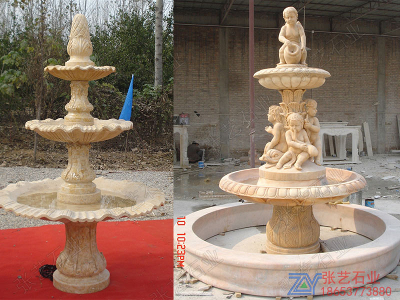 石雕噴泉 