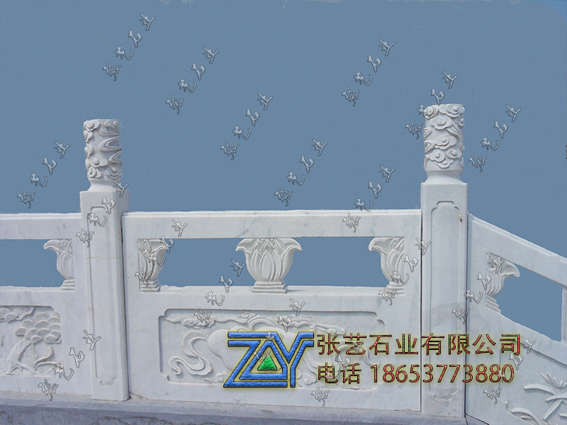 漢白玉石欄桿 