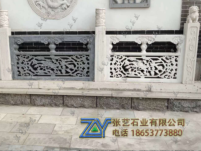 漢白玉石欄桿 