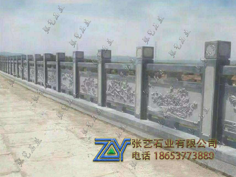 石雕欄桿，石欄桿,石護(hù)欄
