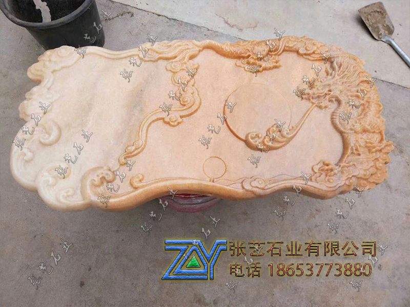 石雕茶海,茶盤